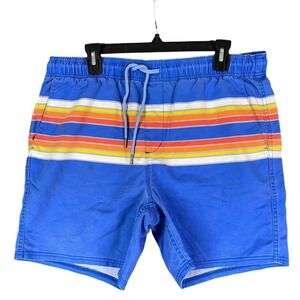 Rowdy Gentleman Shorts Mens L Swim Trunks Drawstring Coastal Surf Resort Classic
